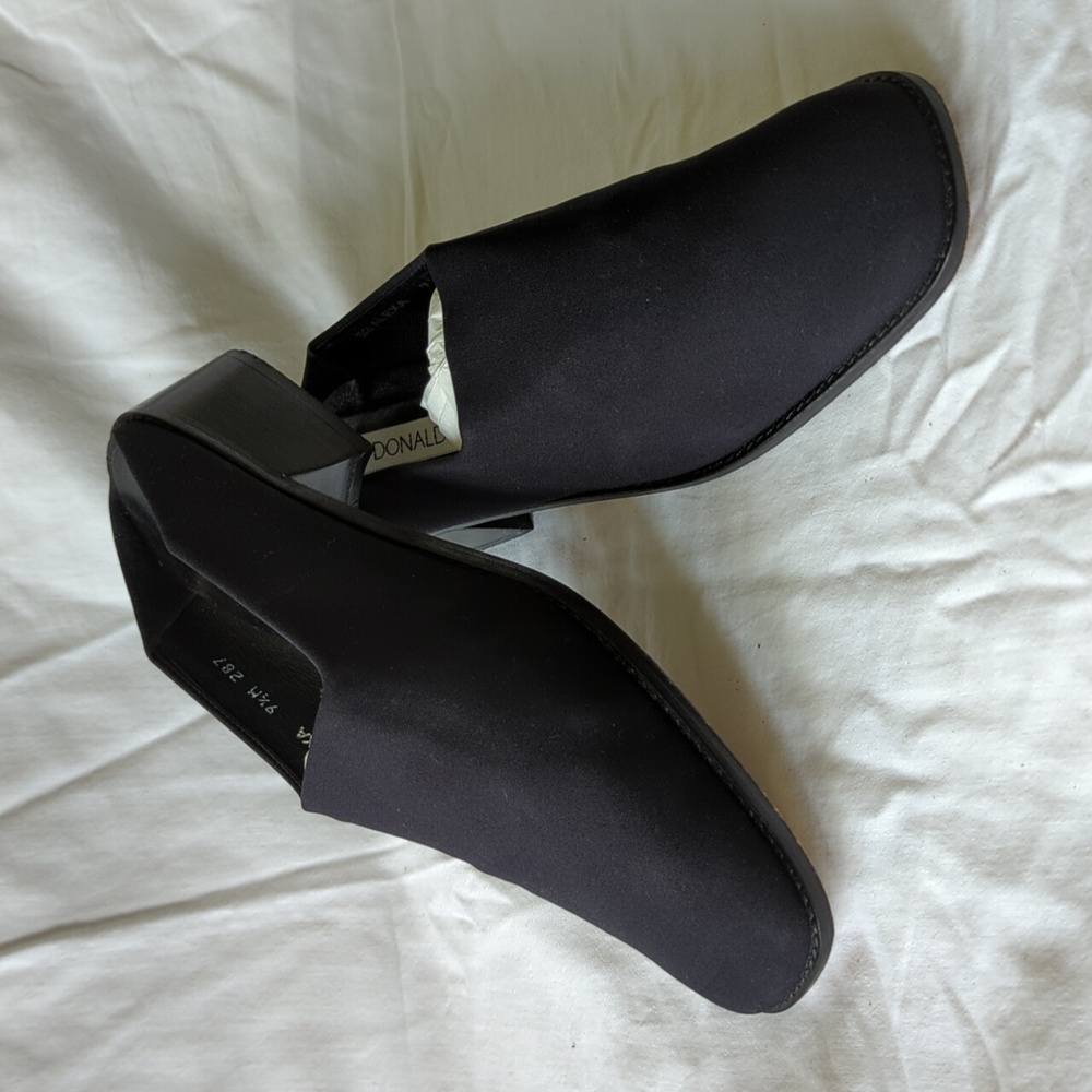 Fancy linen clogs